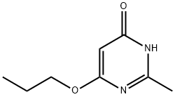 4(1H)-Pyrimidinone, 2-methyl-6-propoxy- (9CI) Structure