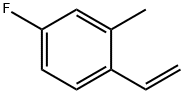 4-FLUORO-2-METHYL-1-VINYL-BENZENE Struktur
