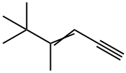 3-Hexen-1-yne, 4,5,5-trimethyl- (9CI) Structure