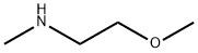 N-(2-METHOXYETHYL)METHYLAMINE Struktur