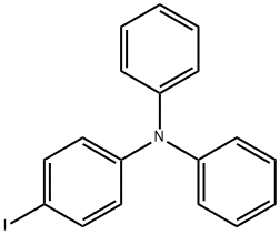4-ヨードトリフェニルアミン 化学構造式