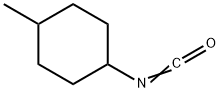 4-Methylcyclohexyl isocyanate Struktur