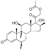 Acetyloxy Diflorasone Struktur