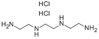 Triethylenetetramine Dihydrochloride Struktur