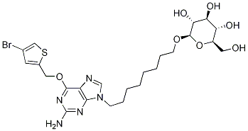 382607-78-5 8-[2-氨基-6-[(4-溴-2-噻吩基)甲氧基]-9H-嘌呤-9-基]辛基 BETA-D-吡喃葡萄糖苷