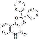 2,2-ジフェニル-1,3-ジオキソロ[4,5-c]キノリン-4(5H)-オン 化学構造式