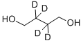 1,4-丁二醇-2,2,3,3-D4, 38274-25-8, 结构式