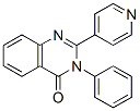 3-Phenyl-2-(4-pyridyl)-4(3H)-quinazolinone 结构式
