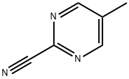 2-Pyrimidinecarbonitrile, 5-methyl- (9CI) Structure