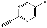 5-Bromopyrimidine-2-carbonitrile Structure