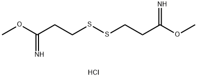 3,3ˊ-二硫代双丙亚氨酸二甲酯二盐酸盐,38285-78-8,结构式
