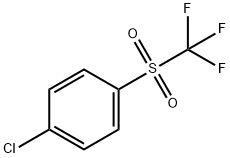 4-(TRIFLUOROMETHYLSULFONYL)CHLOBENZENE Structure