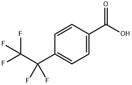 4-(pentafluoroethyl)benzoic acid Structure