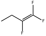 1,1,2-トリフルオロブト-1-エン 化学構造式