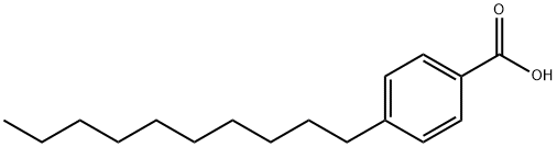 4-正癸基苯甲酸, 38300-04-8, 结构式
