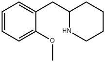 2-(2-甲氧基苄基)哌啶, 383128-44-7, 结构式