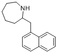HEXAHYDRO-2-(1-NAPHTHALENYLMETHYL)-1H-AZEPINE Structure