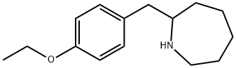 2-[(4-ETHOXYPHENYL)METHYL]HEXAHYDRO-1H-AZEPINE Structure