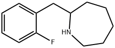 2-[(2-FLUOROPHENYL)METHYL]HEXAHYDRO-1H-AZEPINE Struktur