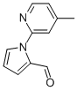 1-(4-甲基吡啶-2-基)-1H-吡咯-2-甲醛,383136-14-9,结构式