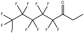 エチルペルフルオロアミルケトン 化学構造式