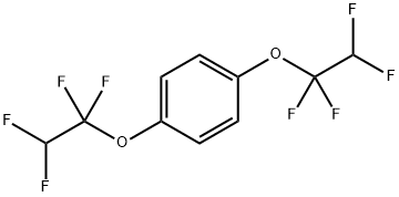 1,4-Bis(1,1,2,2-tetrafluoroethoxy)benzene Struktur