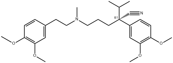 右维拉帕米, 38321-02-7, 结构式