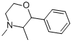 CIS-3,4-DIMETHYL-2-PHENYLMORPHOLINE Structure