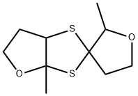hexahydro-2'3a-dimethylspiro[1,3-dithiolo[4,5-b]furan-2,3'(2'H)-furan]|六氢-2',3A-二甲基螺[1,3-二硫代[4,5-B]呋喃-2,3'(2'H)-呋喃]