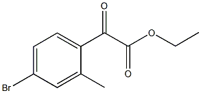4-ブロモ-2-メチルベンゾイルぎ酸エチル 化学構造式