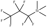 (HEPTAFLUOROPROPYL)TRIMETHYLSILANE Structure