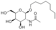 Octyl 2-Acetamido-2-deoxy-b-D-galactopyranoside Structure