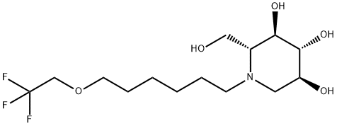 N-(7-Oxa-9,9,9-trifluorononyl)deoxynojirimycin