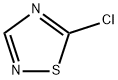 5-クロロ-1,2,4-チアジアゾール 化学構造式