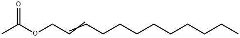 2-ドデセン-1-オールアセタート 化学構造式