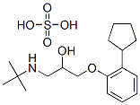 penbutolol sulfate, 38363-42-7, 结构式