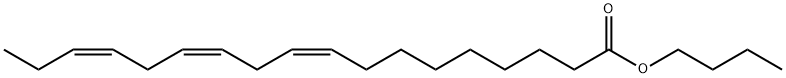 butyl (9Z,12Z,15Z)-9,12,15-octadecatrienoate Structure