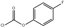 4-FLUOROPHENYL CHLOROFORMATE Structure