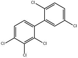 2,2',3,4,5'-ペンタクロロ-1,1'-ビフェニル 化学構造式
