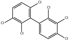 2,2',3,3',4,6'-HEXACHLOROBIPHENYL Structure