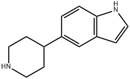 5-(4-哌啶基)-1H-吲哚, 383861-22-1, 结构式
