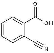 2-氰基苯甲酸,3839-22-3,结构式