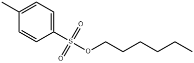 p-トルエンスルホン酸ヘキシル 化学構造式