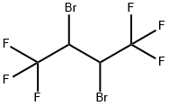 2,3-ジブロモ-1,1,1,4,4,4-ヘキサフルオロブタン 化学構造式
