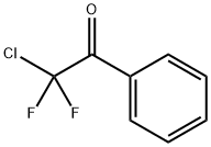 (クロロジフルオロアセチル)ベンゼン 化学構造式