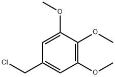 5-(Chloromethyl)-1,2,3-trimethoxybenzene Struktur