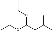 1,1-ジエトキシ-3-メチルブタン 化学構造式