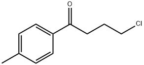 4'-メチル-γ-クロロブチロフェノン 化学構造式