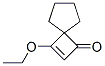 Spiro[3.4]oct-2-en-1-one, 3-ethoxy- (9CI) Structure