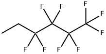 1H,1H,1H,2H,2H-ノナフルオロヘキサン 化学構造式